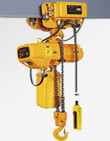 水泵工廠倉(cāng)庫貨物裝卸用環(huán)鏈電動(dòng)葫蘆