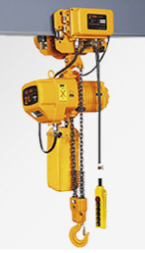 環鏈電動葫蘆用于蛇形管高壓加熱器制造現場