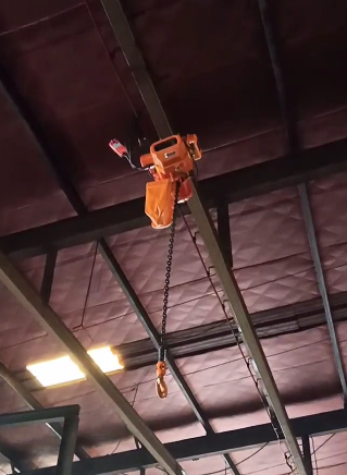 冷鏈綜合物流項目建設(shè)中環(huán)鏈電動葫蘆的應(yīng)用