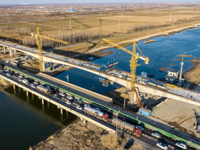 880歲小清河復(fù)航,泵站工程用到了雙速移動(dòng)式電動(dòng)葫蘆