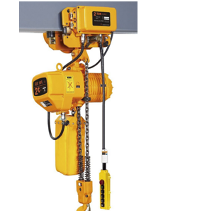 計算機控制環(huán)鏈型電動葫蘆,成就5天一層樓奇跡