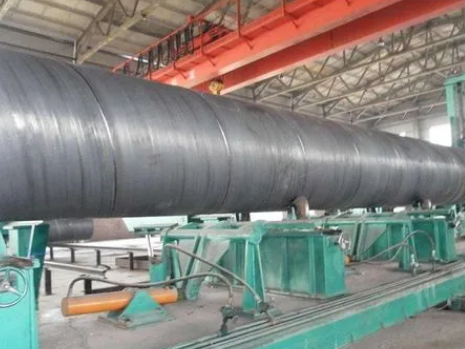 高大空間怎么使用電動(dòng)葫蘆吊裝大口徑管道