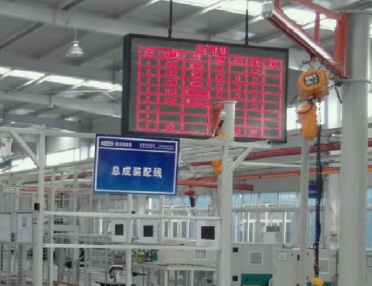 固定式環鏈電動葫蘆提高智能裝配線吊裝效率