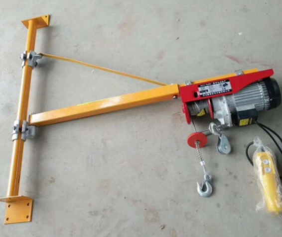 遠程無線遙控器令微型電動葫蘆更適合室內小吊機